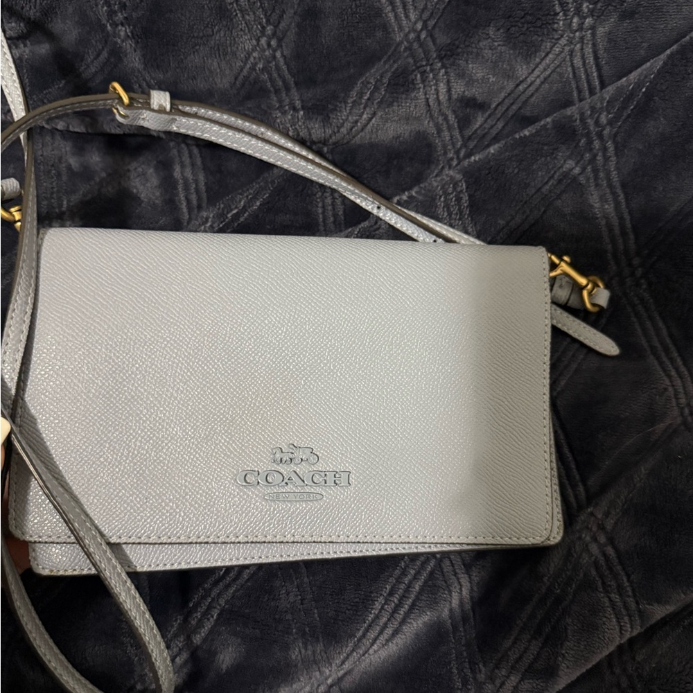 Coach blue Gray Hayden Crossbody Bag